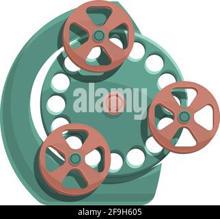 Perpetual motion newtons icon. Cartoon of Perpetual motion newtons vector icon for web design isolated on white background Stock Vector