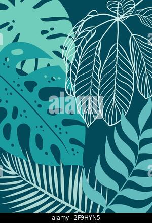 Modern wall art. Suitable for posters, greeting and holiday cards, corporate cards and invitations, book covers and notebooks. Abstract background. Ve Stock Vector