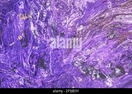 Purple marble texture background with high resolution, counter top view of natural tiles stone in seamless glitter pattern and luxurious Stock Photo