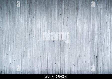 vertical striped concrete facade background texture with copy space Stock Photo