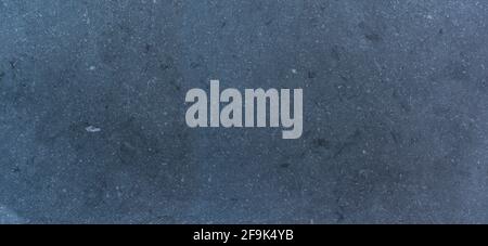 blue concrete stone wall with stains Stock Photo