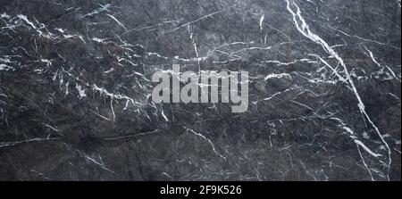dark gray marble background texture, natural stone flooring Stock Photo