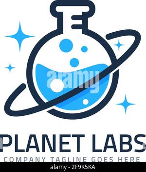 Logo Deisgn Vector Planet Labs Stock Vector