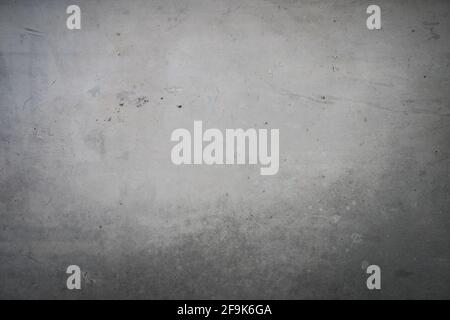 smooth dirty concrete wall texture background with stains Stock Photo