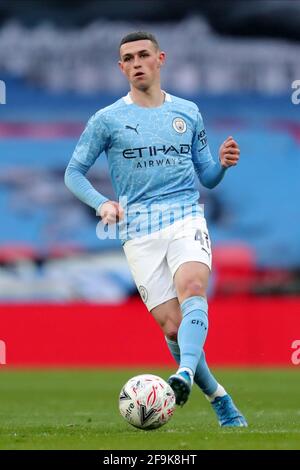 PHIL FODEN, MANCHESTER CITY FC, 2021 Stock Photo