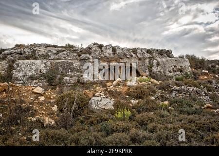 Lebanon, landscape, sunset, travel Stock Photo