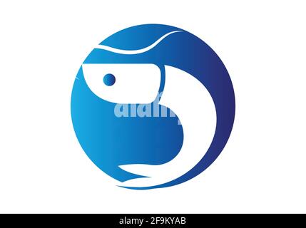 Shrimp vector logo icon design illustration template Stock Vector