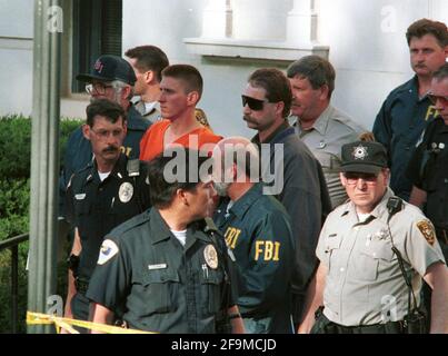 Oklahoma City, OK, USA. 17th Apr, 2001. Alleged Oklahoma city bomber ...