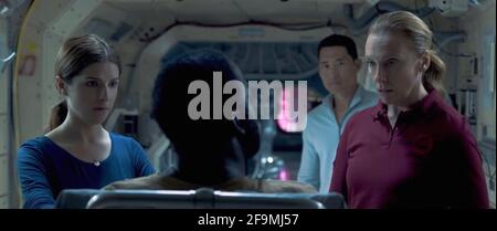 STOWAWAY, from left: Daniel Dae Kim, Anna Kendrick, Toni Collette