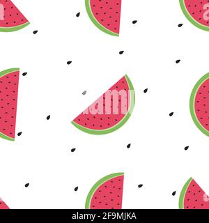 Fruity seamless pattern Vector illustration Stock Vector