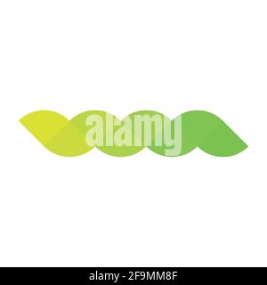 Abstract pixelized mosaic logo design Stock Vector