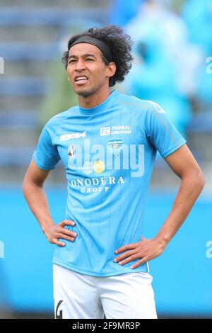 Kanagawa, Japan. 17th Apr, 2021. Ryo Germain (Yokohama FC