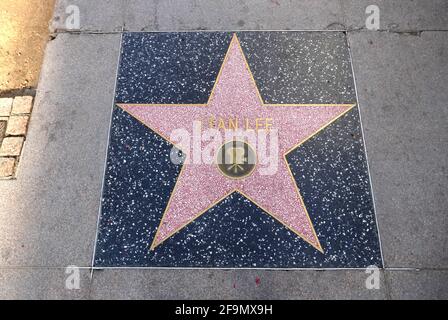 Hollywood, California, USA 17th April 2021 A general view of atmosphere of Stan Lee Star on the Hollywood Walk of Fame on April 17, 2021 in Hollywood, California, USA. Photo by Barry King/Alamy Stock Photo Stock Photo