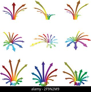 The 3 dimensions stair have shadown for EPS 10 vector infographics Stock Vector
