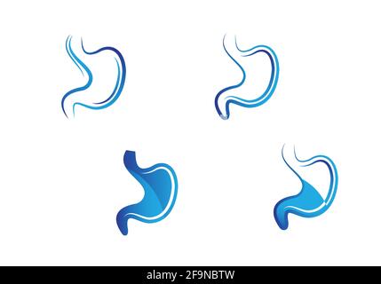 Stomach Care Logo Design Template Vector, Creative Symbol, Icon Stock Vector