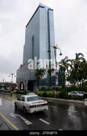 Yu Lan Plaza in Miri, Malaysia. Stock Photo