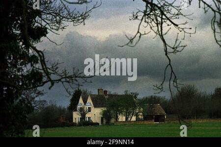 The Manor House at South Leigh near Oxford March 2001 Stock Photo