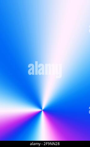 Vertical image of Gradient Royal Blue with Purple Ray Illustration for Abstract Background Stock Photo