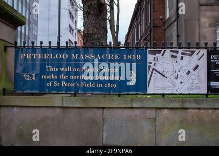 1819 - The Peterloo Massacre Stock Photo - Alamy