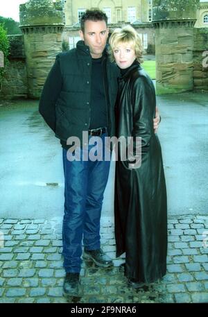 Yvette Fielding at Culzean Castle, Ayrshire where she was presenting an episode for Living TV Most Haunted with Jason Karl. A team of paranormal experts launches investigations into haunted locations, using psychic mediums and scientific equipment. Stock Photo