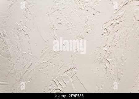 wall covered with coarse putty. abstcract background Stock Photo