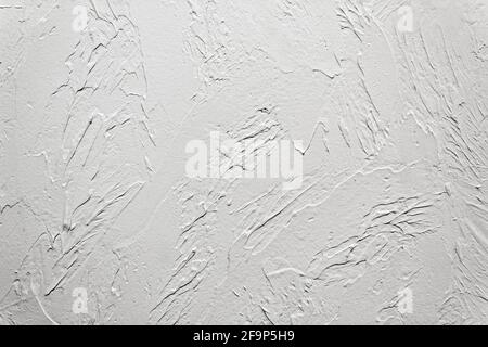 wall covered with coarse putty. abstcract background Stock Photo
