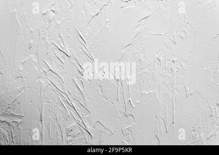 wall covered with coarse putty. abstcract background Stock Photo