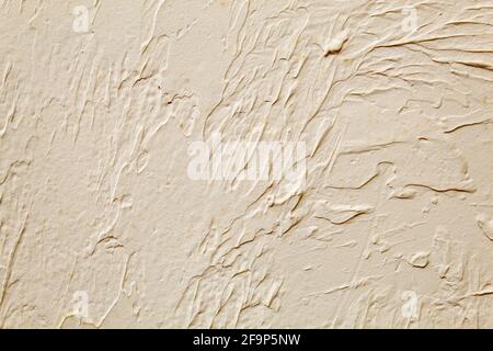wall covered with coarse putty. abstcract background Stock Photo
