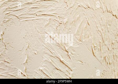 wall covered with coarse putty. abstcract background Stock Photo