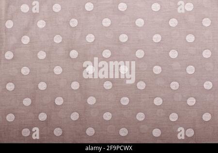 light gray tile pattern or textures set with white polka dots on light gray background Stock Photo