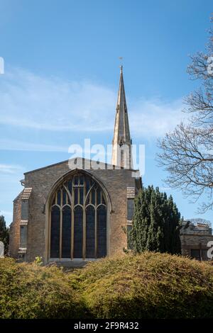 A view of St Andrew's Church, Chesterton, Cambridge, UK Stock Photo