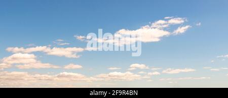 Summer sky, in the south in Occitanie, in France Stock Photo
