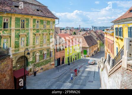 Sibiu, Hermannstadt, Romania, Europe Stock Photo - Alamy