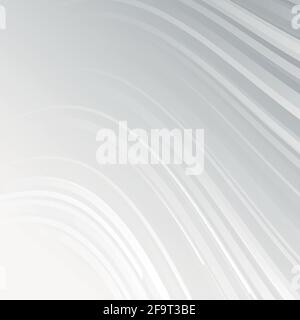 Abstract gray - white lines on gray background - Vector illustration Stock Vector
