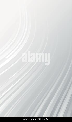 Abstract gray - white lines on gray background - Vector illustration Stock Vector