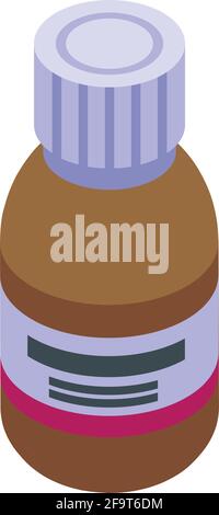 Kid syrup icon. Isometric of Kid syrup vector icon for web design isolated on white background Stock Vector