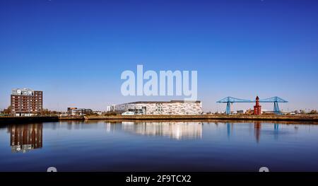 Middlesbrough College at Middlehaven Stock Photo