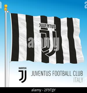 Juventus FC core crest flag (official product)