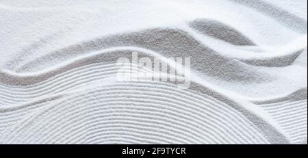 White sand pattern as background Stock Photo