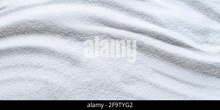 White sand texture as background Stock Photo