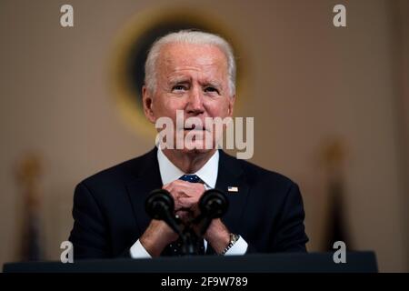 Washington, DC, Tuesday April, 20, 2021. United States President Joe ...