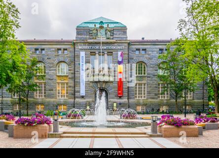 OSLO, NORWAY, AUGUST 24, 2016: Museum of contemporary art in oslo, norway Stock Photo