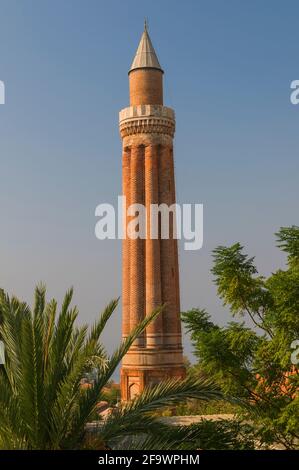 Yivli Minaret Antalya Turkey Stock Photo