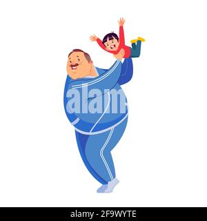 Senior man playing with adorable baby boy. Happy Old Grandfather, Smiling Laughing Grandson Playing. Grandparents and grandchild leisure time concept Stock Vector