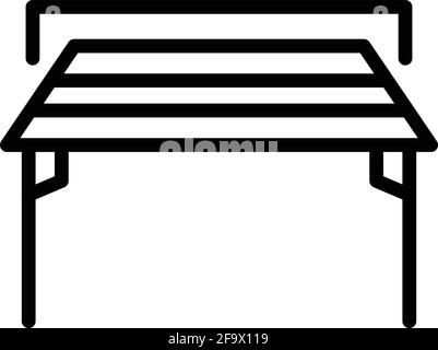 Garage smart gate icon. Outline Garage smart gate vector icon for web design isolated on white background Stock Vector