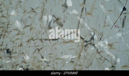 Abstract industrial grunge background with smeared paint, free copy space Stock Photo