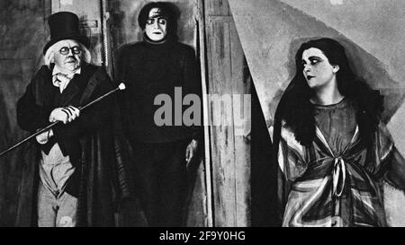 the Cabinet of Dr Caligari vintage photo Stock Photo