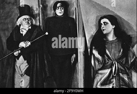 the Cabinet of Dr Caligari vintage photo Stock Photo