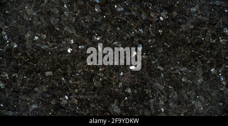 glossy dark green decorative natural stone background texture with copy space Stock Photo