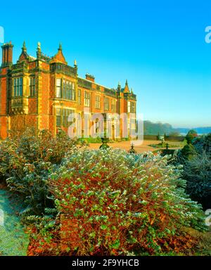 UK, England, Cheshire, Arley Hall and Gardens, winter Stock Photo